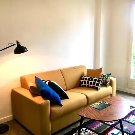 Modern Flat With A Private Garden Nice Center *